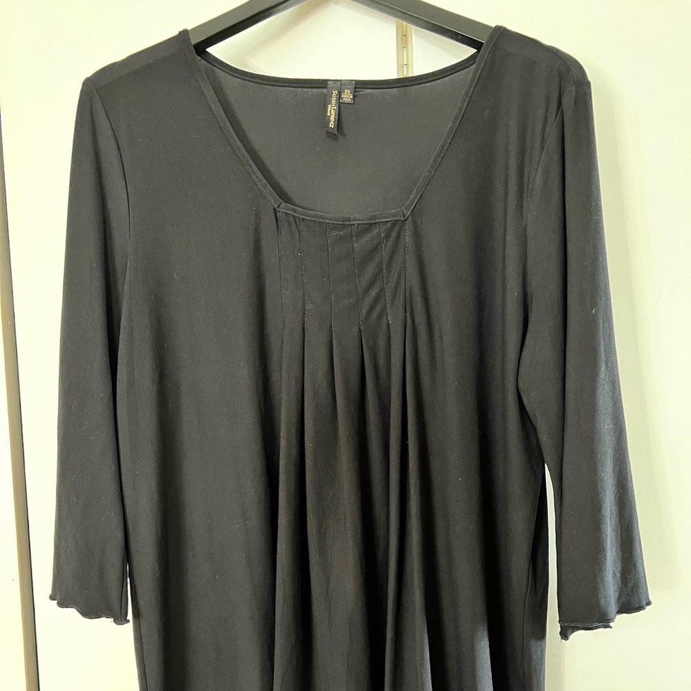 Sarah Lawrence Black Tunic in Size 3x